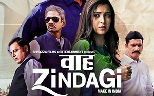 First Look poster of Hindi situational comedy film, Waah Zindagi (2019)